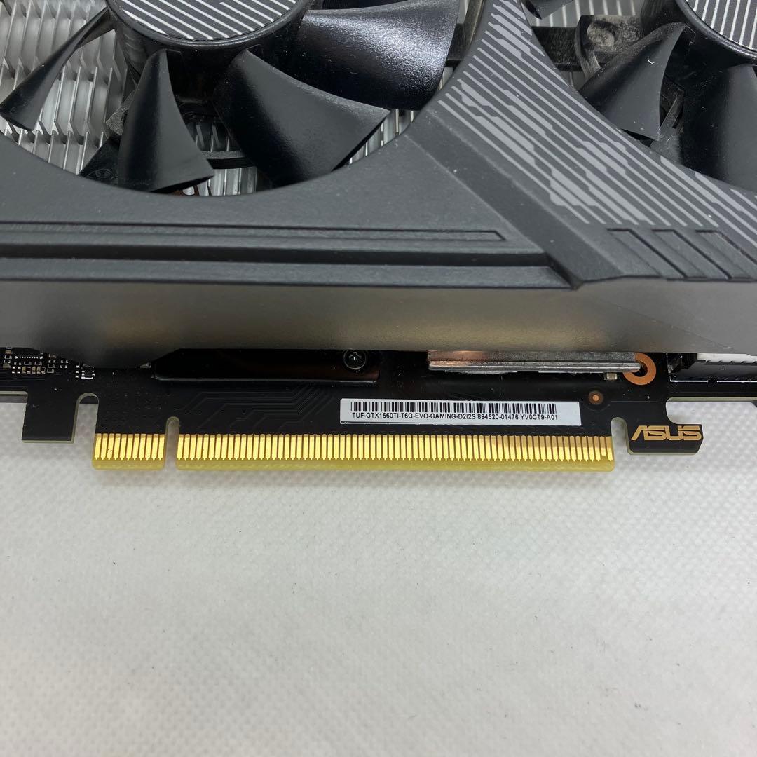 グラフィックボード・グラボ・ビデオカード ASUS TUF GTX1660TI T6G EVO GAMING No.128