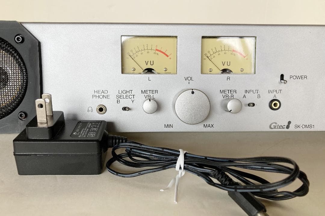 Gtec VUメーター付きスピーカー SK-DMS1