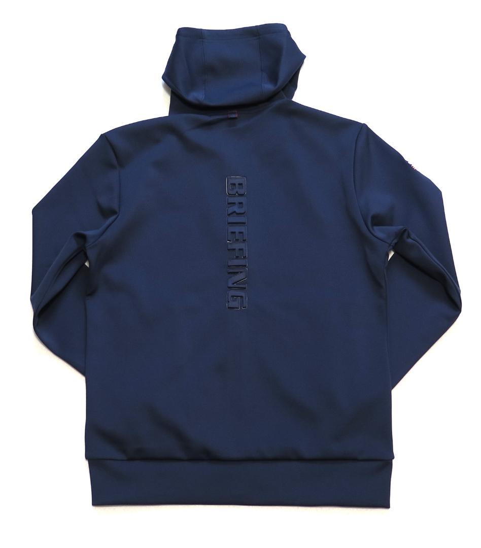 ⓂBRIEFING GOLF ブリーフィングゴルフ3Dロゴパーカーネイビー