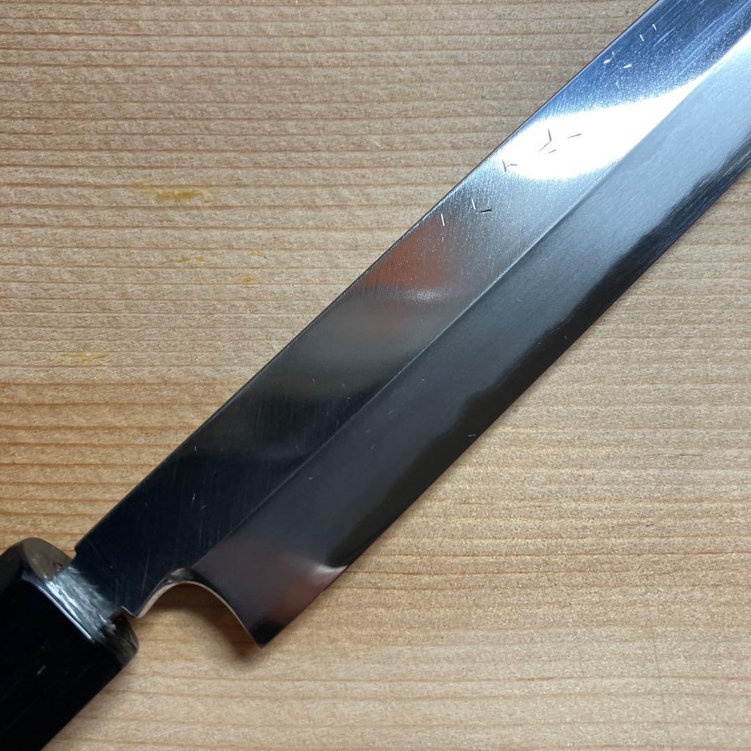 東源正虎？　フグ引き包丁　青鋼　天然砥石で本刃付け済み❗️