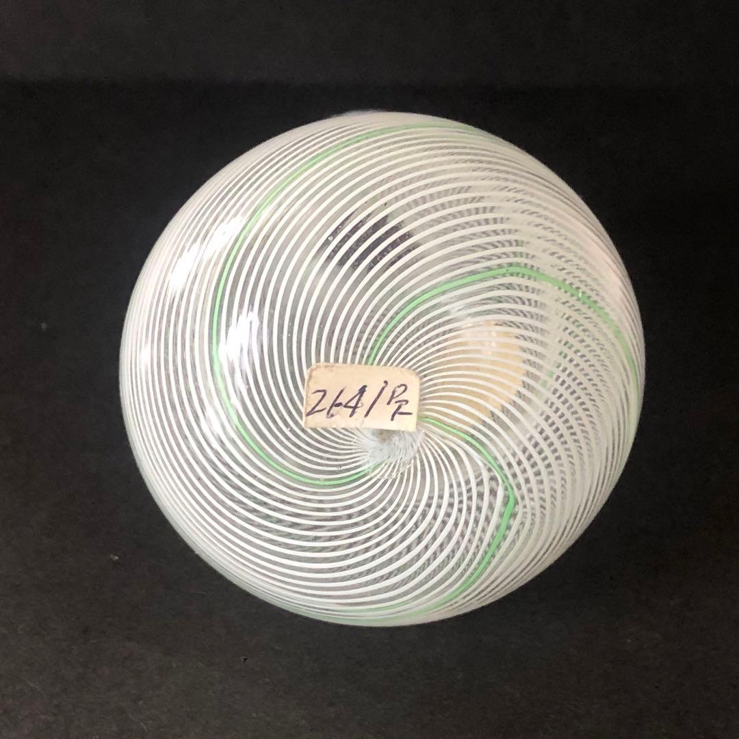 MURANOガラス小花瓶　イタリアヴェネチアンガラス　ヴィンテージ未使用