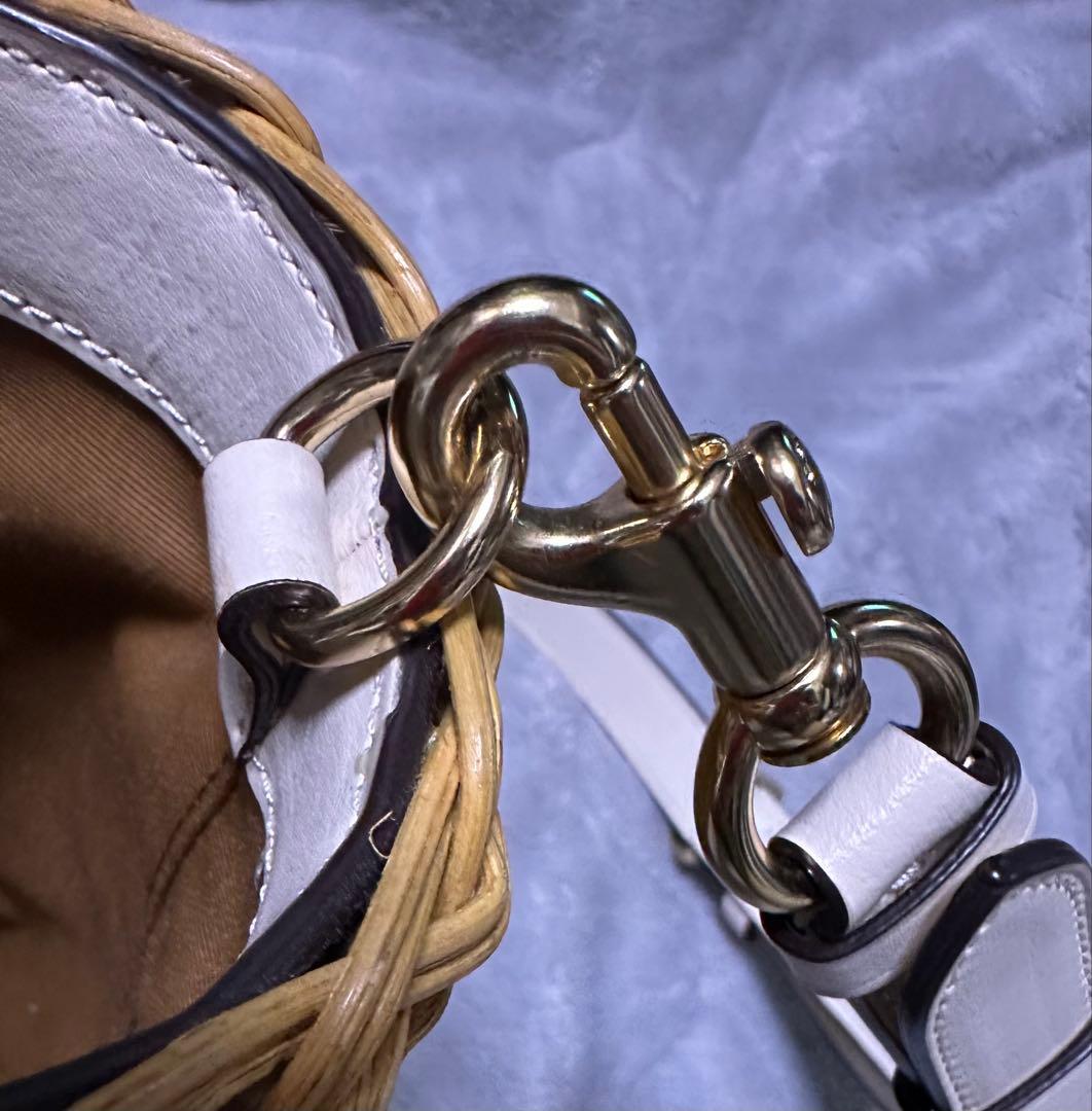 コーチ　2wayカゴバッグ