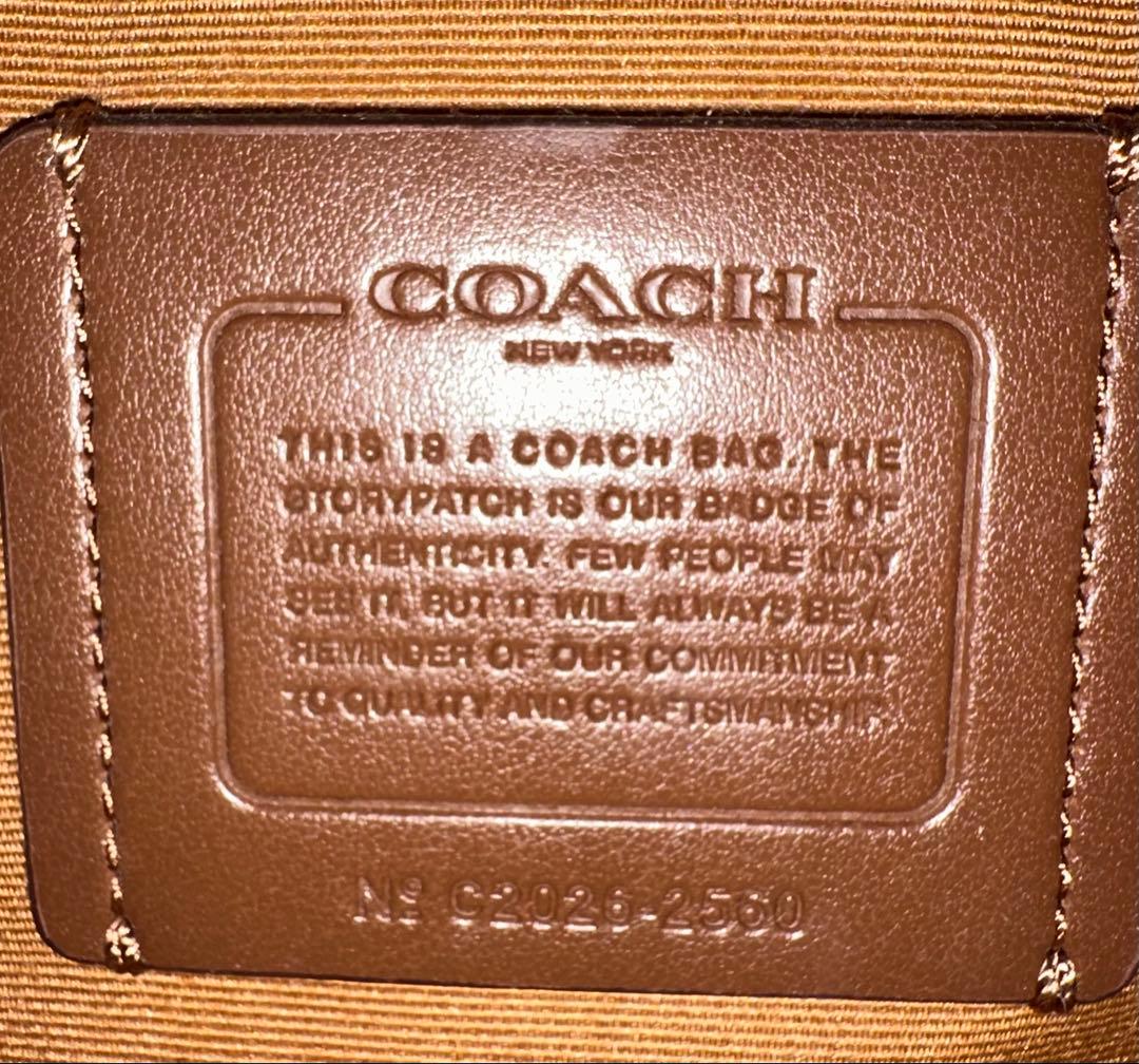 コーチ　2wayカゴバッグ