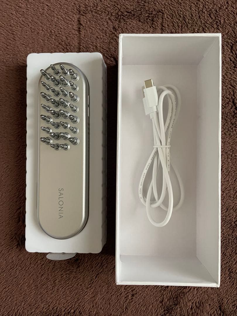 サロニア SALONIA EMS LIFT BRUSH シルバー