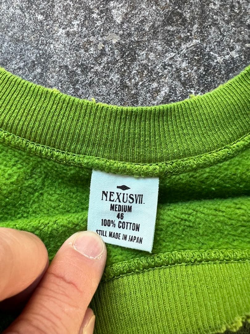 NexusⅦ7星座zodiac獅子座LEOスウェット46 Mグリーン