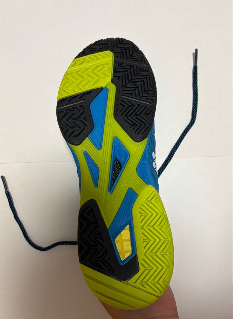 YONEX SONICAGE テニスシューズ 青/黄