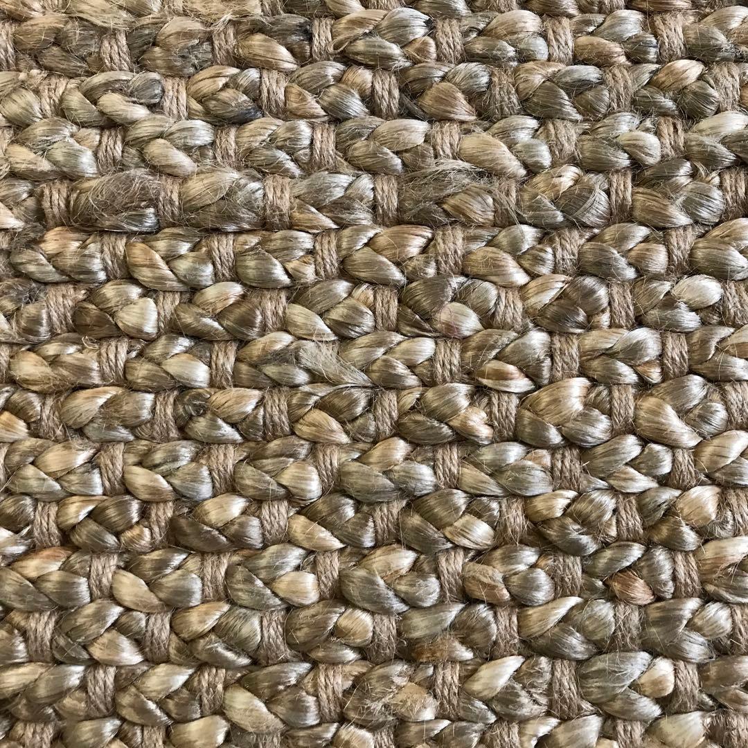 143x204cm ラグ ラグマット 麻 ジュート 夏用 天然素材 アジアン