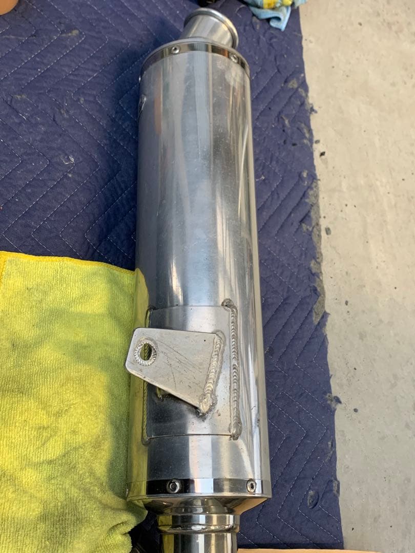 当時物 GPZ ヨシムラ サイクロン　フルエキゾースト　マフラー