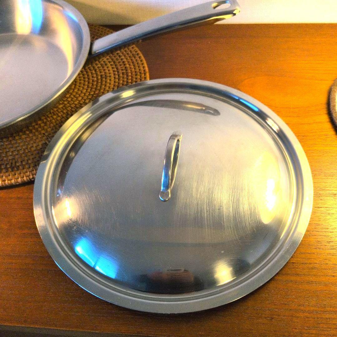 スイス製　スプリング社　クリスタル　フライパン　ソテーパン　口径外寸28cm