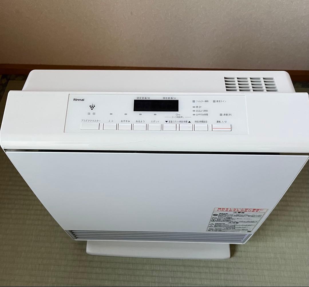 リンナイ ガスファンヒーター RC-W4401NP-PW 都市ガス 2019年製