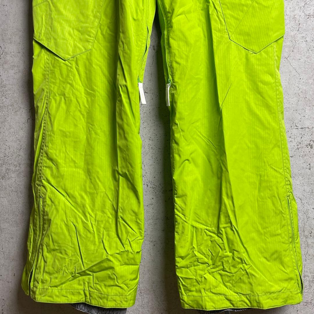 未使用品 ガッシュ GUSH スノーボード ウェア パンツ ライトグリーン XL
