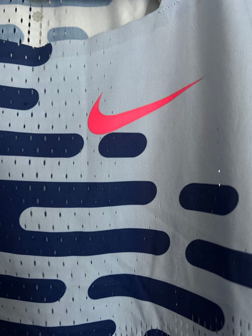 【美品】Nikeナイキ シングレット エアロスイフトタンクトップ XL 青水色