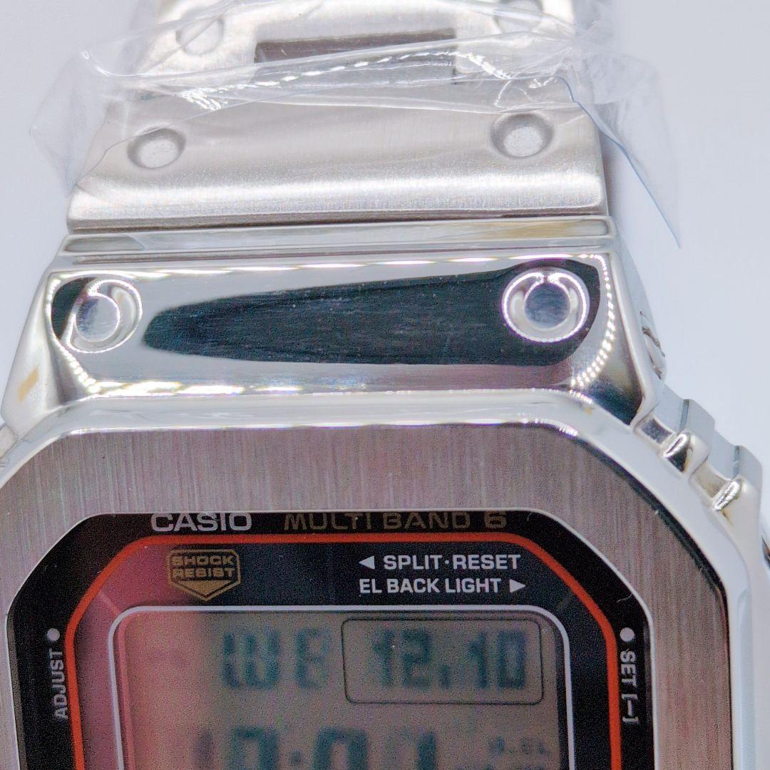 【稼働品】G-SHOCK GW-M5610 カスタム シルバー メタル