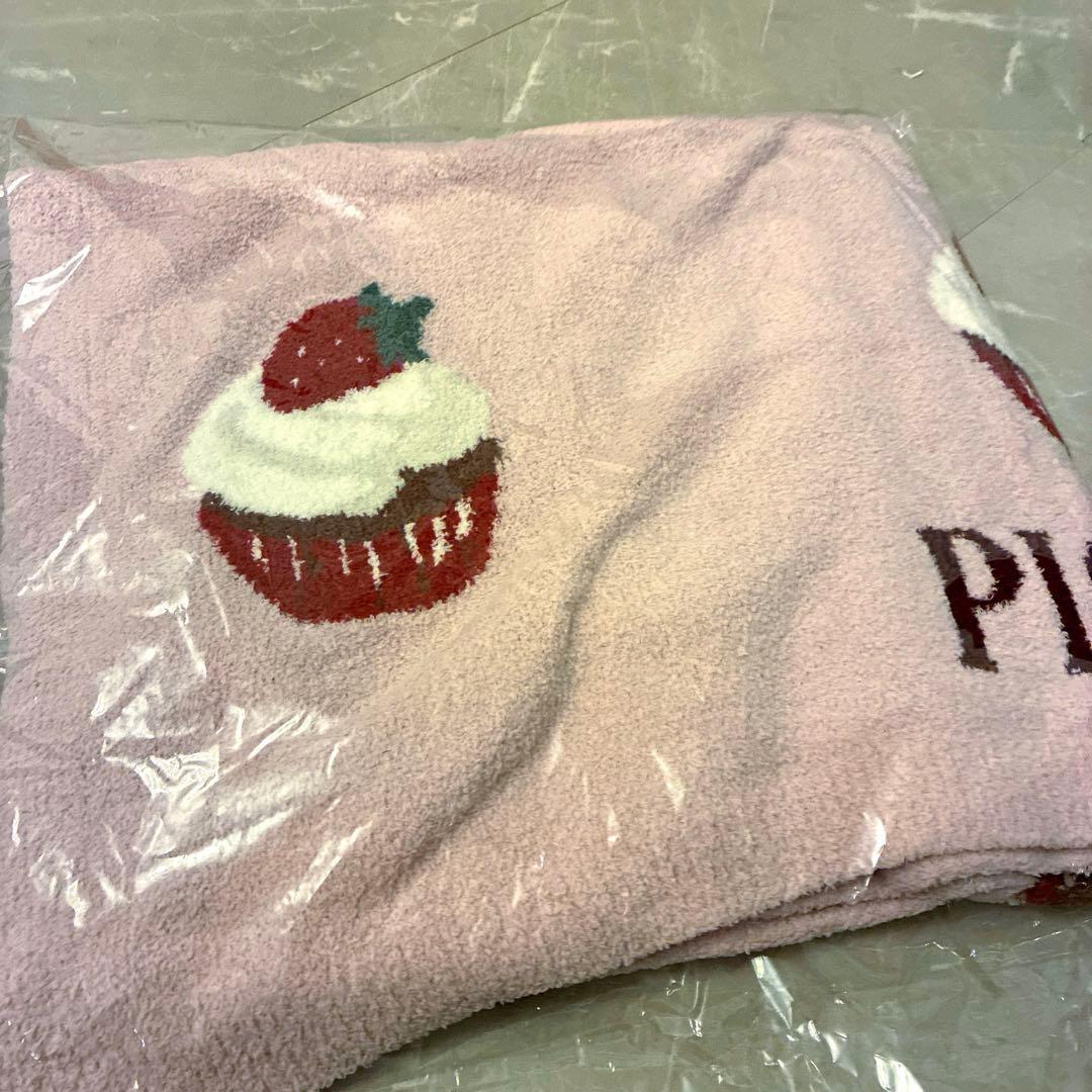 新品タグ付きgelato pique モチーフジャガードマルチカバー