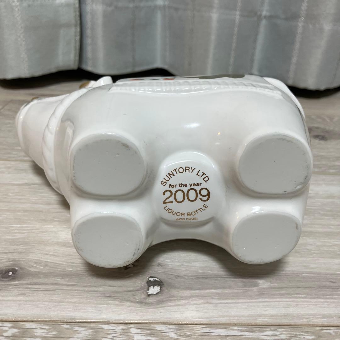 限定ボトル サントリーウイスキー ローヤル 干支ボトル 2009年 丑年 未開封