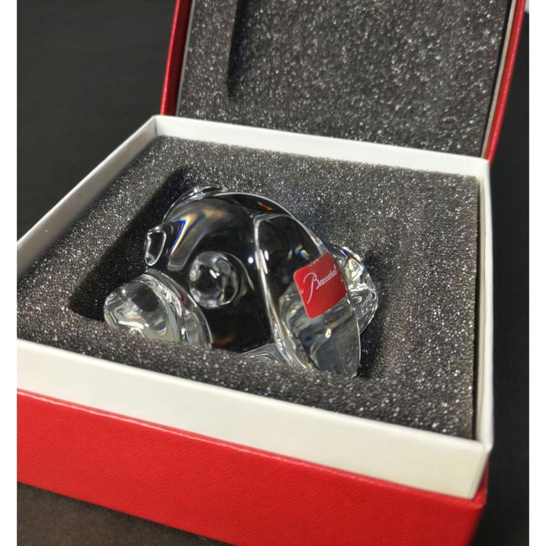 ★非売品★美品★Baccarat/バカラ☆ お茶犬☆伊藤園コラボ☆2002年物