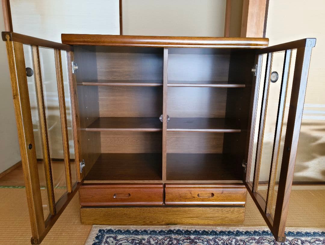 木製食器棚 キャビネット