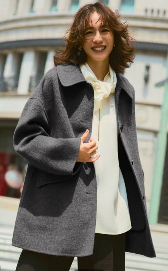 ドゥクラッセ　ピュアウールリバー・ミドルステンコート