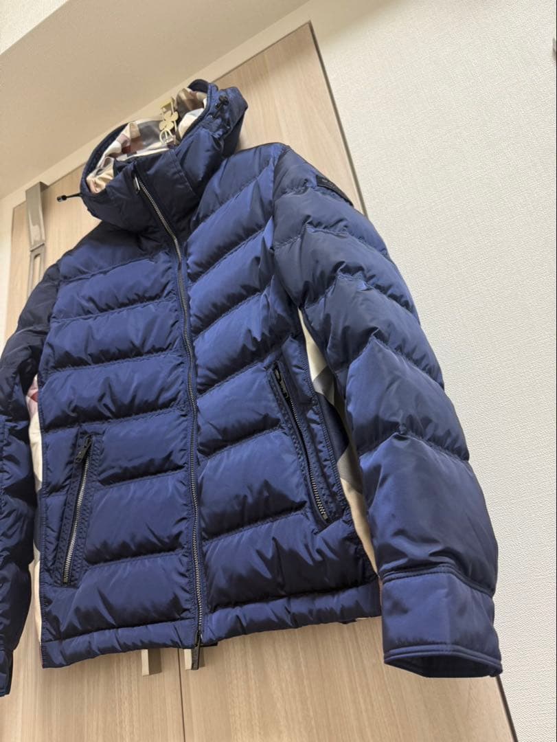 ブラックレーベルクレストブリッジ　ダウンジャケット　M ネイビー　希少　レア