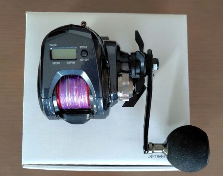 LIGHTGAME RX IC 150 ベイトリール　新品未使用　 PE2号付き