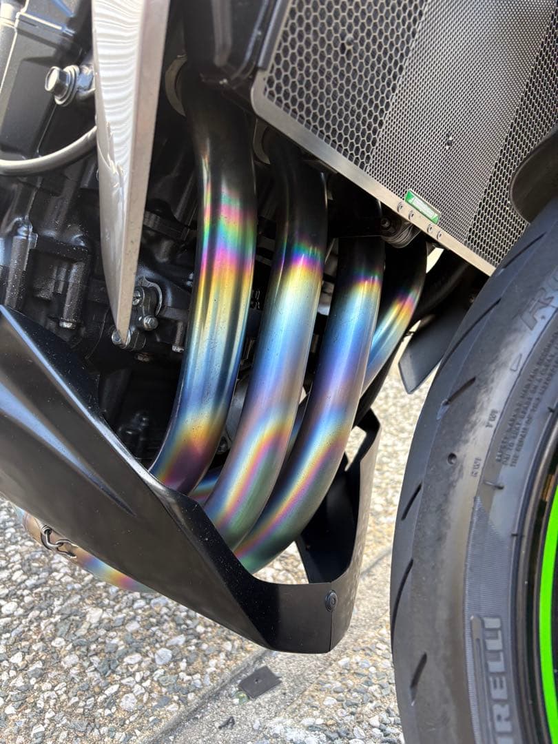 Kawasaki Z1000 チタンエキゾーストパイプ