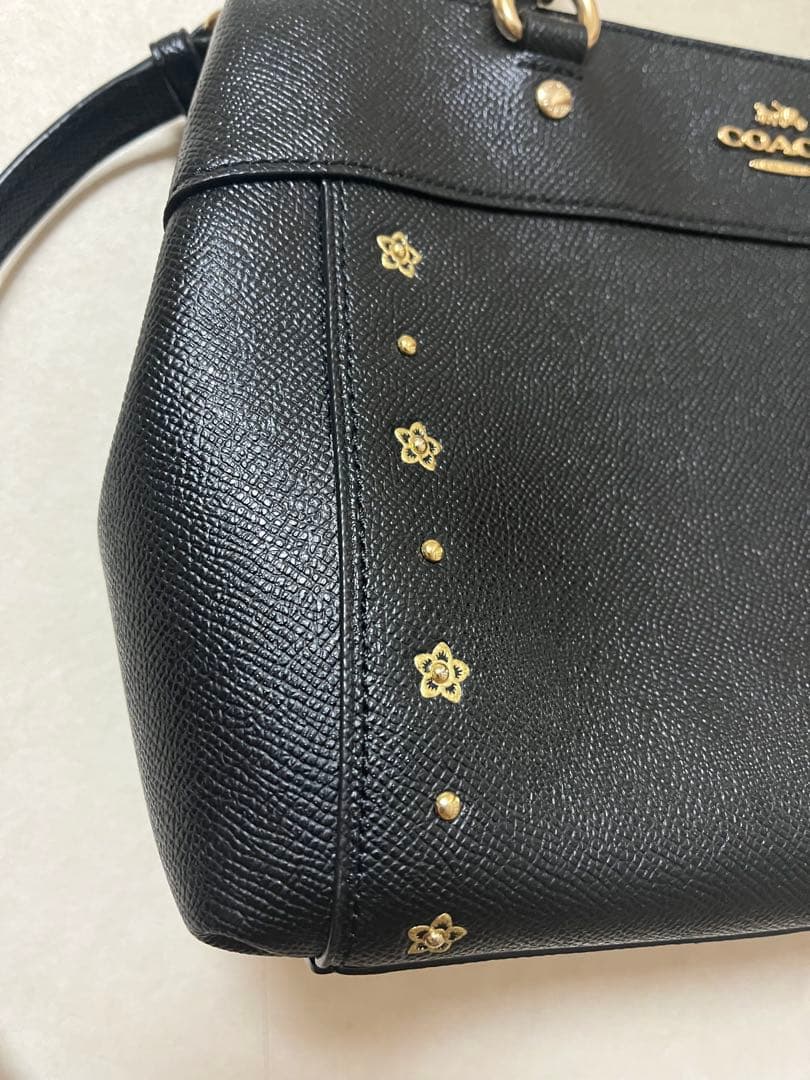 美品　COACH　ハンドバッグ　ショルダーバッグ　2way ブラック コーチ