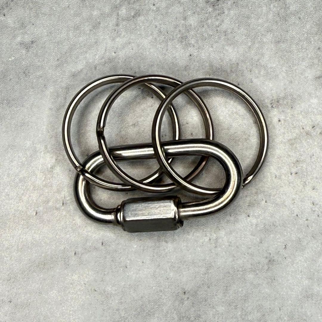メゾンマルジェラ　MAISON MARGIELA カラビナ キーリング