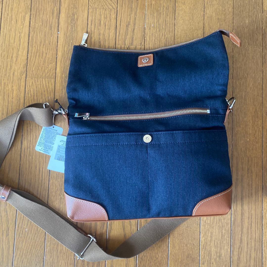 【imo otaka】TAKEO KIKUCHI ネイビー ショルダ