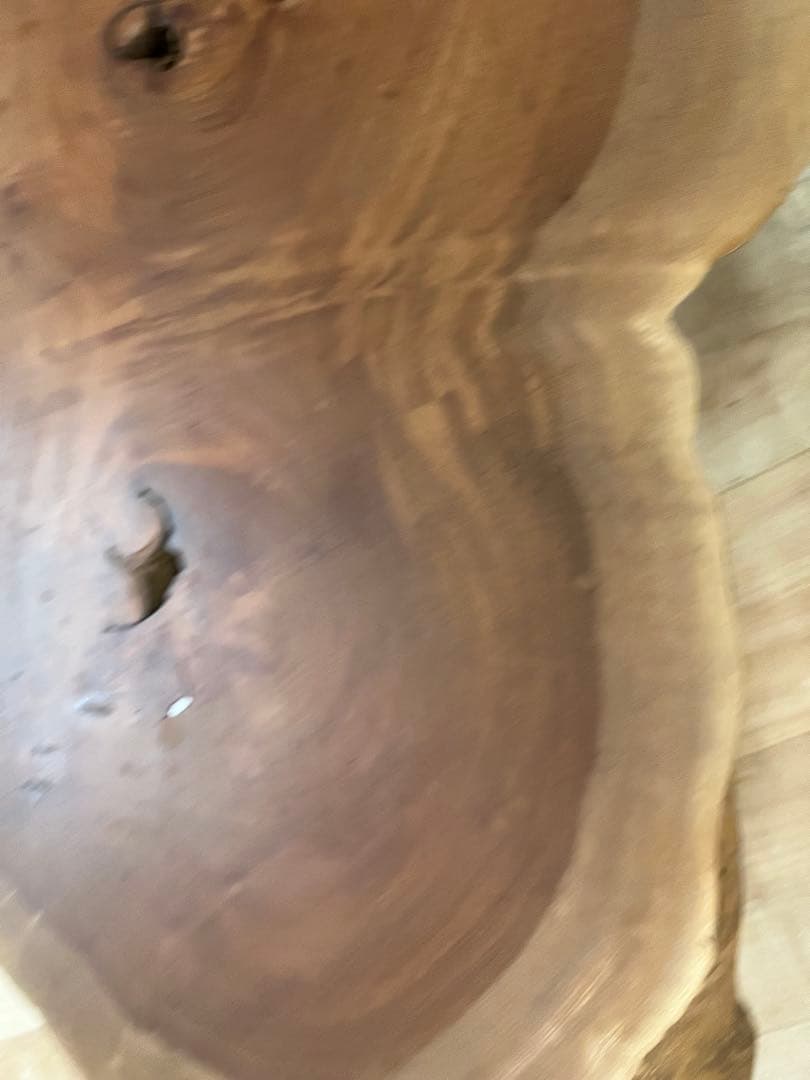 欅製 無垢 花台 飾り台 一枚板 高級木製 台座 幅80cm 床の間 和家具