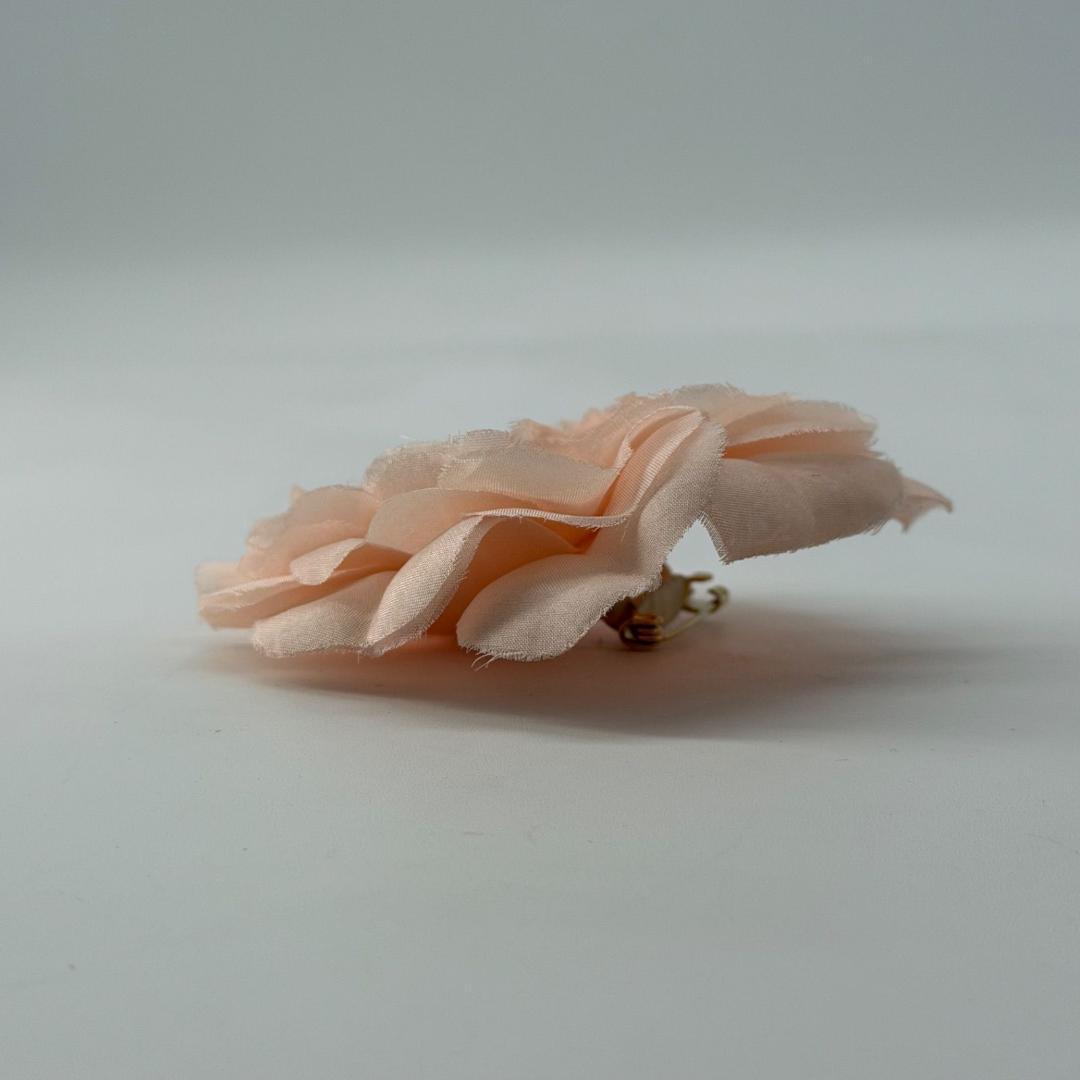 18214✨CHANEL シャネル 花 カメリア コサージュ ピンク