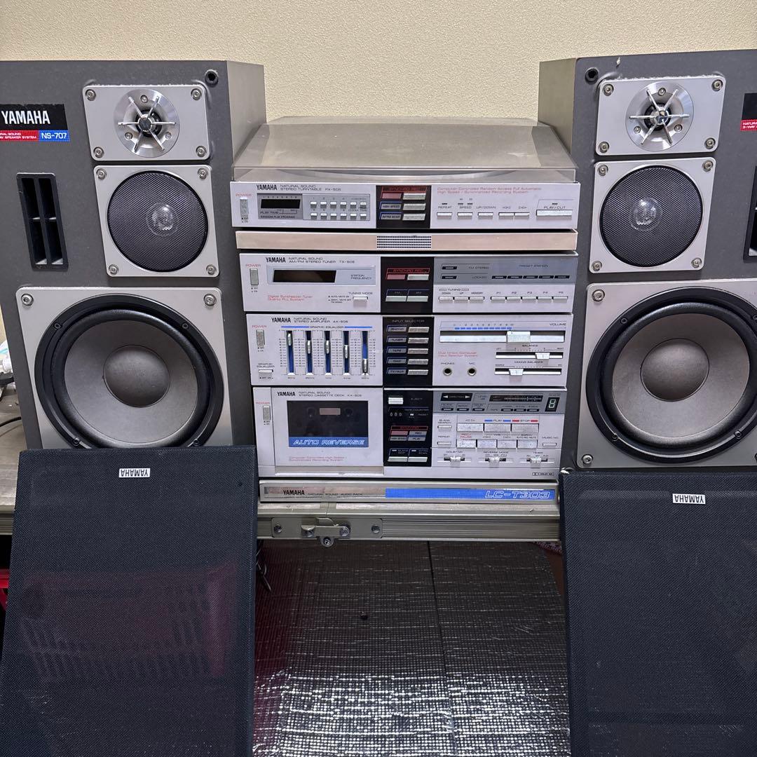 Yamaha カセットデッキ 2つのスピーカー動作確認済み