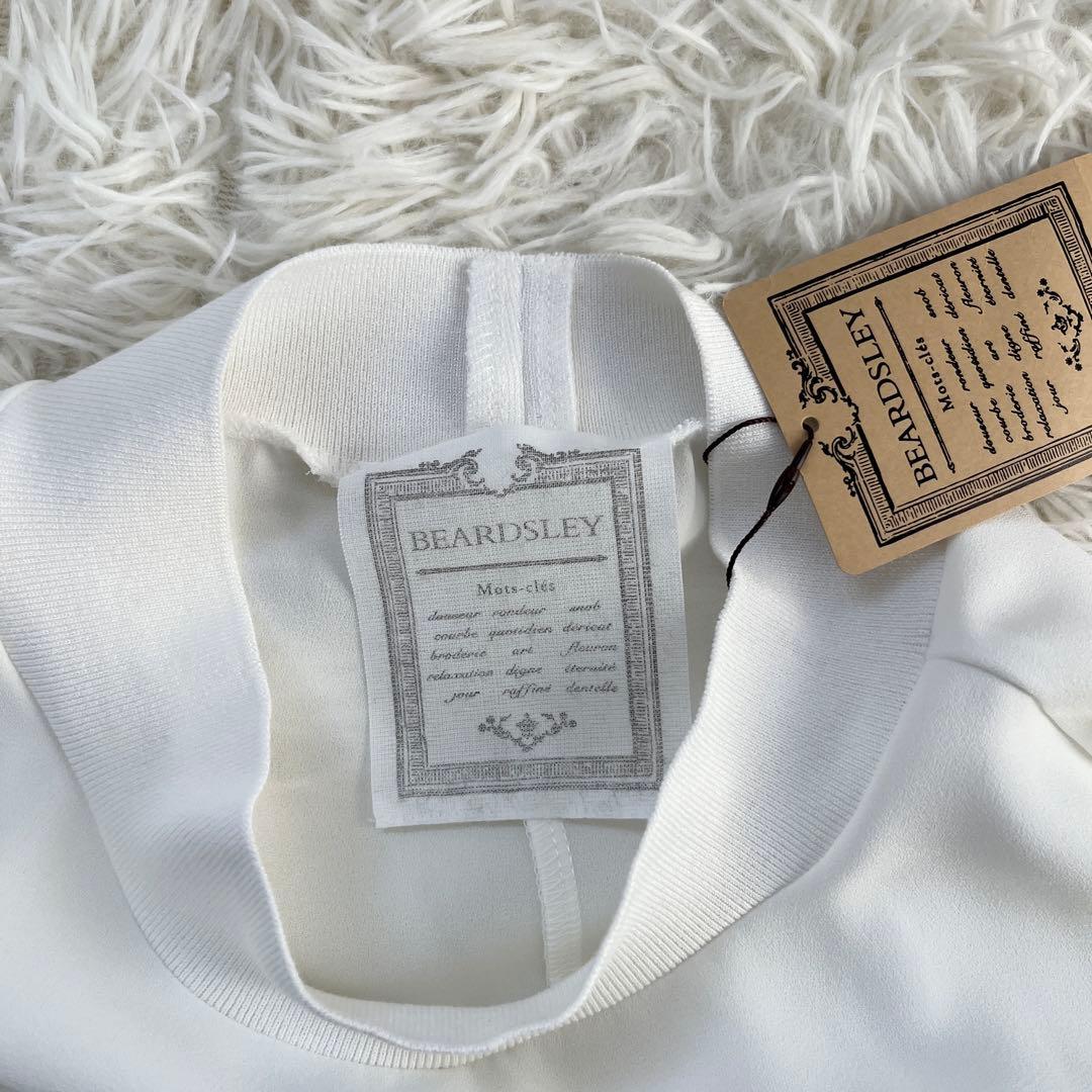 ◎ハッチマル◎専用 タグ付　ビアズリー ニットコンビドルマンブラウス　Fサイズ