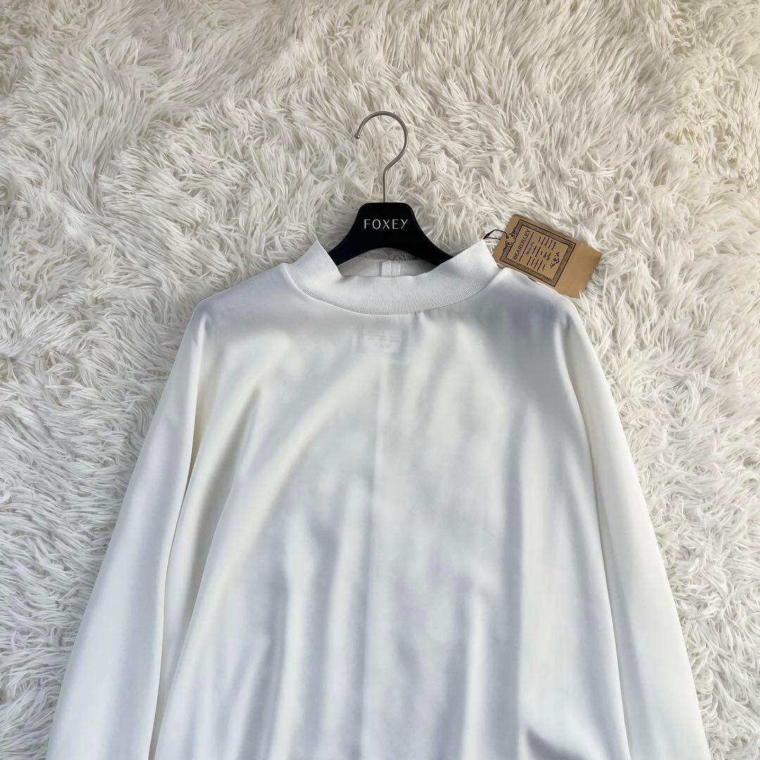 ◎ハッチマル◎専用 タグ付　ビアズリー ニットコンビドルマンブラウス　Fサイズ