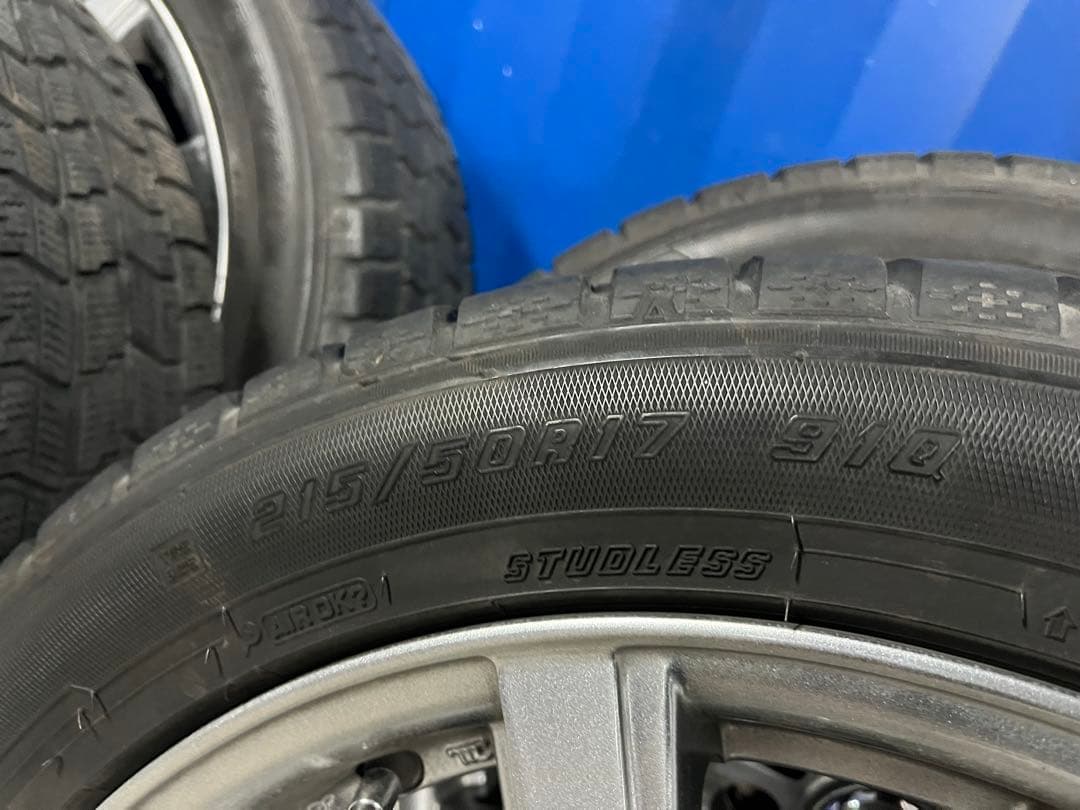 215/50R17 スタッドレス ホイール セット 引き取り限定