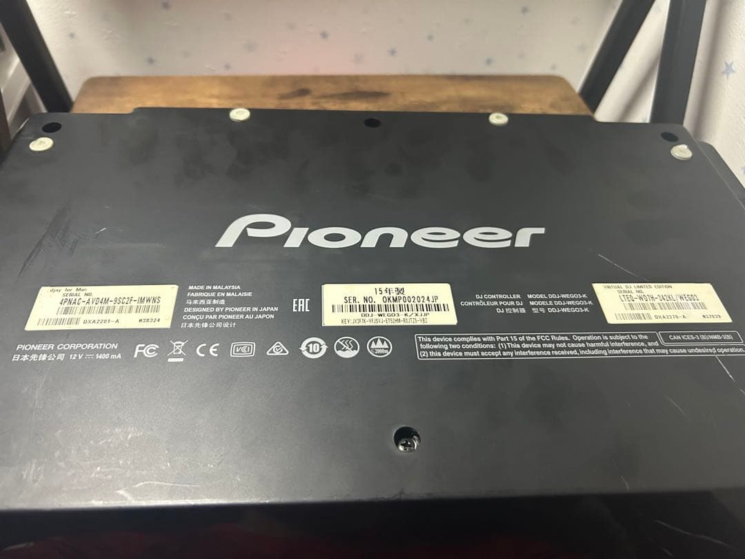 【希少品】 pioneer DDJ-WEGO3 パイオニア DJコントローラー