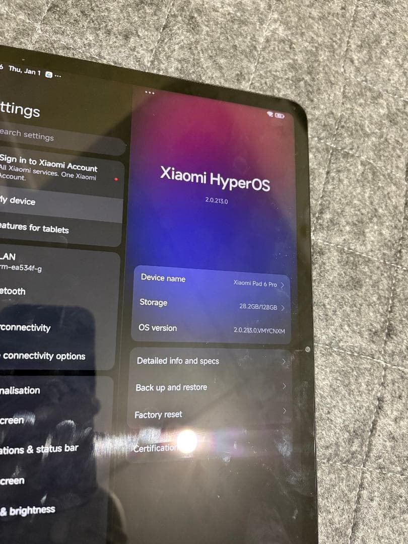 【Antutu147万】Xiaomi Pad 6 Pro 中国版
