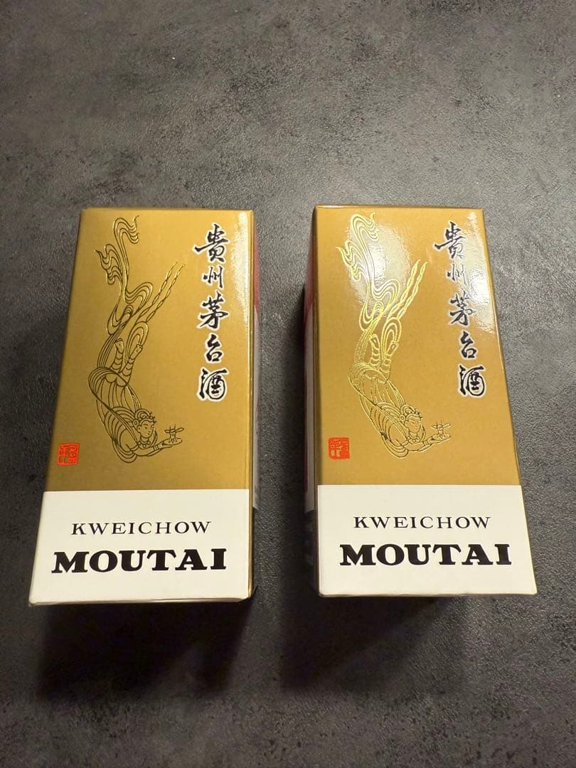 Moutai 白酒 100ml 53% 2個