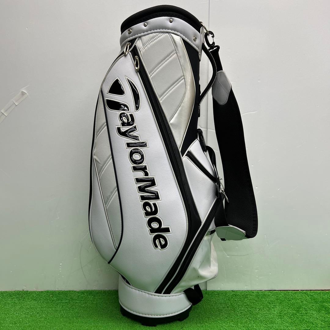 テーラーメイド　TaylorMade　キャディバッグ　ゴルフバック　8インチ　白