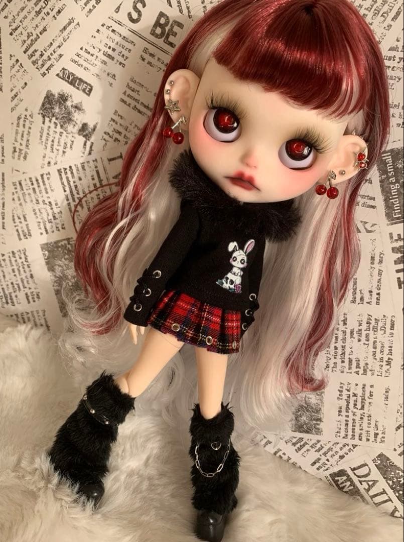 カスタムアイシードール★ジンジャーちゃん★ アウトフィット付属