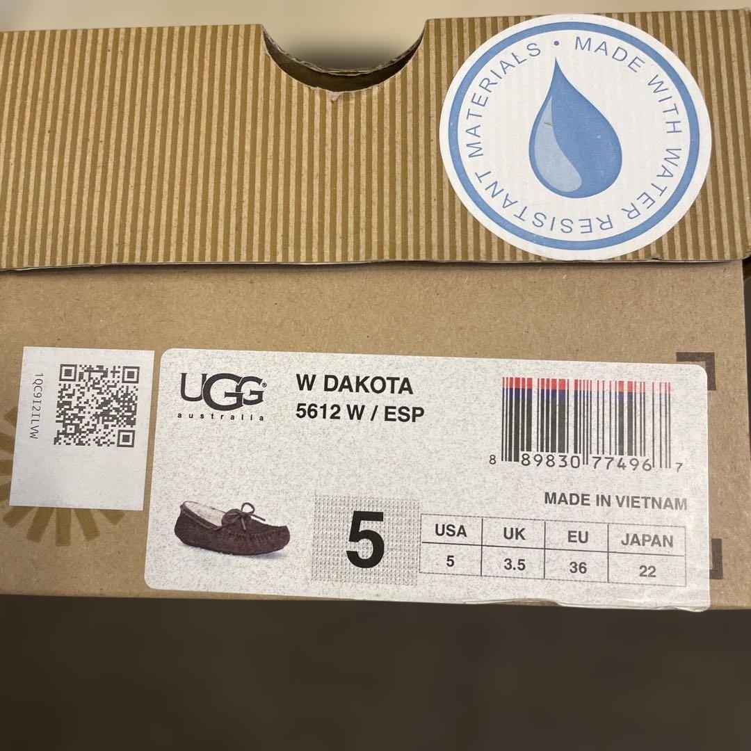 【新品未使用】UGG エスプレッソ　モカシン 22cm