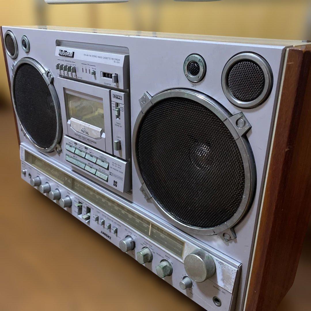 【ジャンク品】National RX-7000ラジカセ