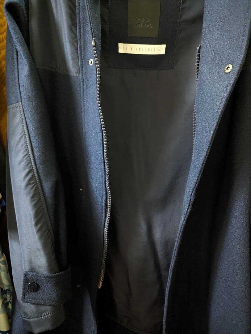 『TATRAS』KEVIN JAMES MORLEY HOODED COAT