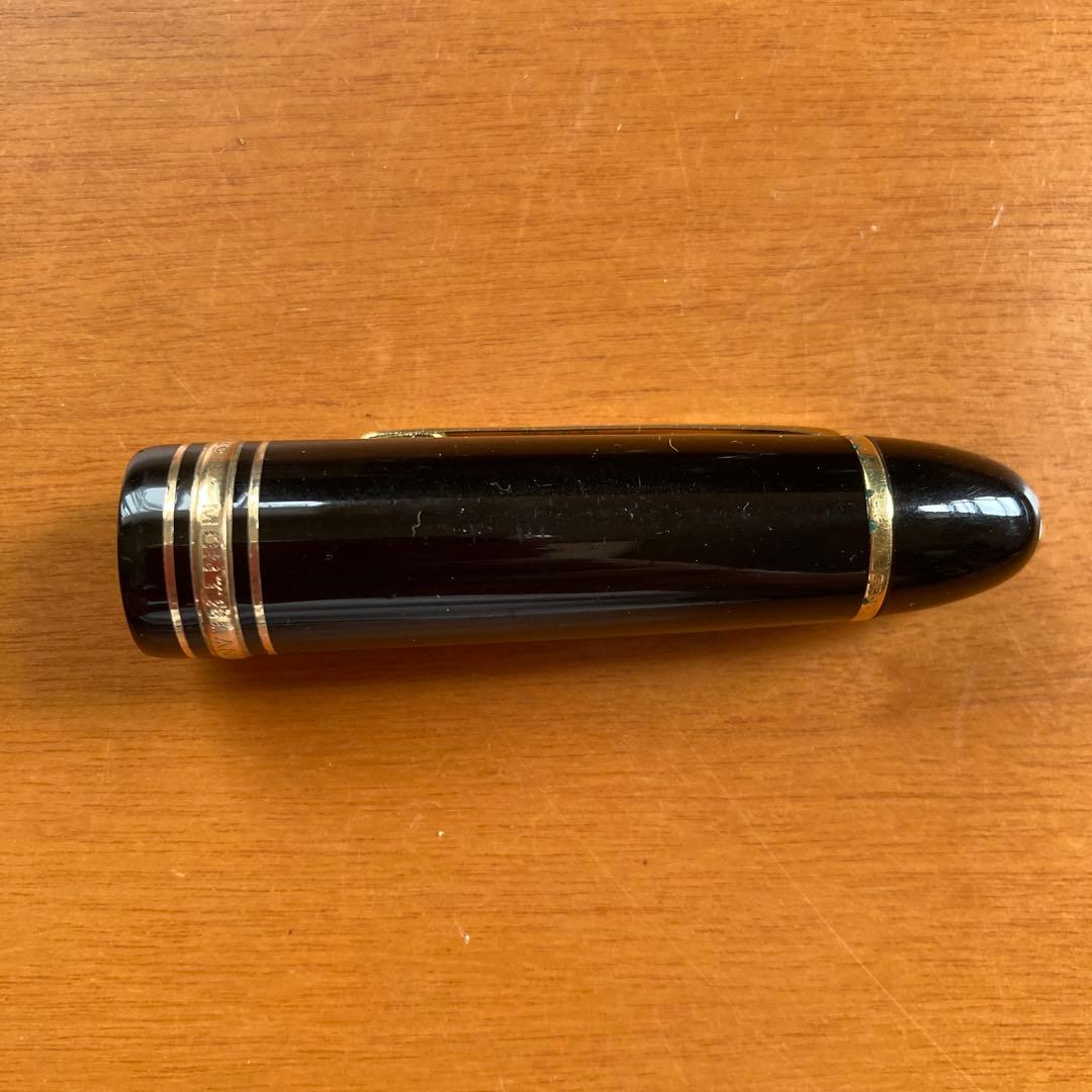 モンブラン149万年筆14C 吸入式ペン先はM中字14ｋ金