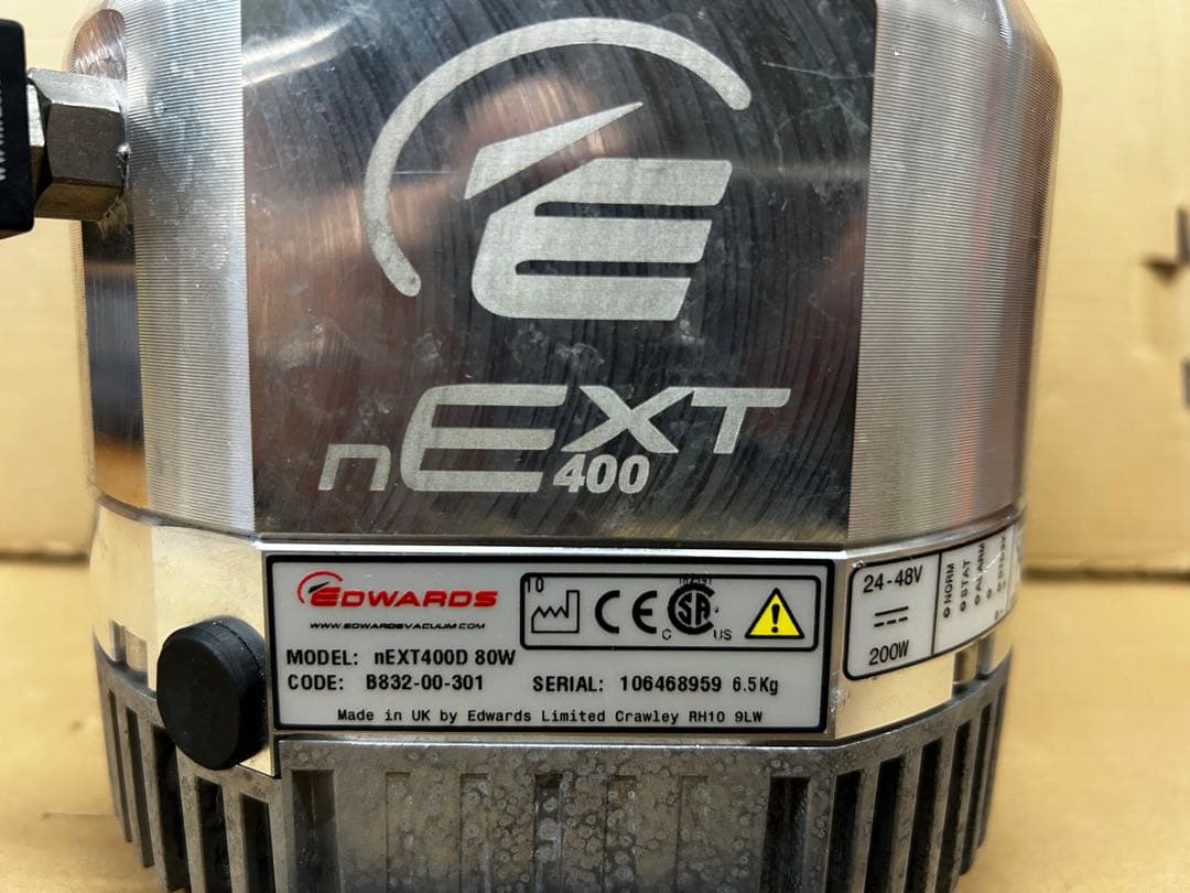 EDWARDS nEXT400D 80W ターボ分子ポンプ