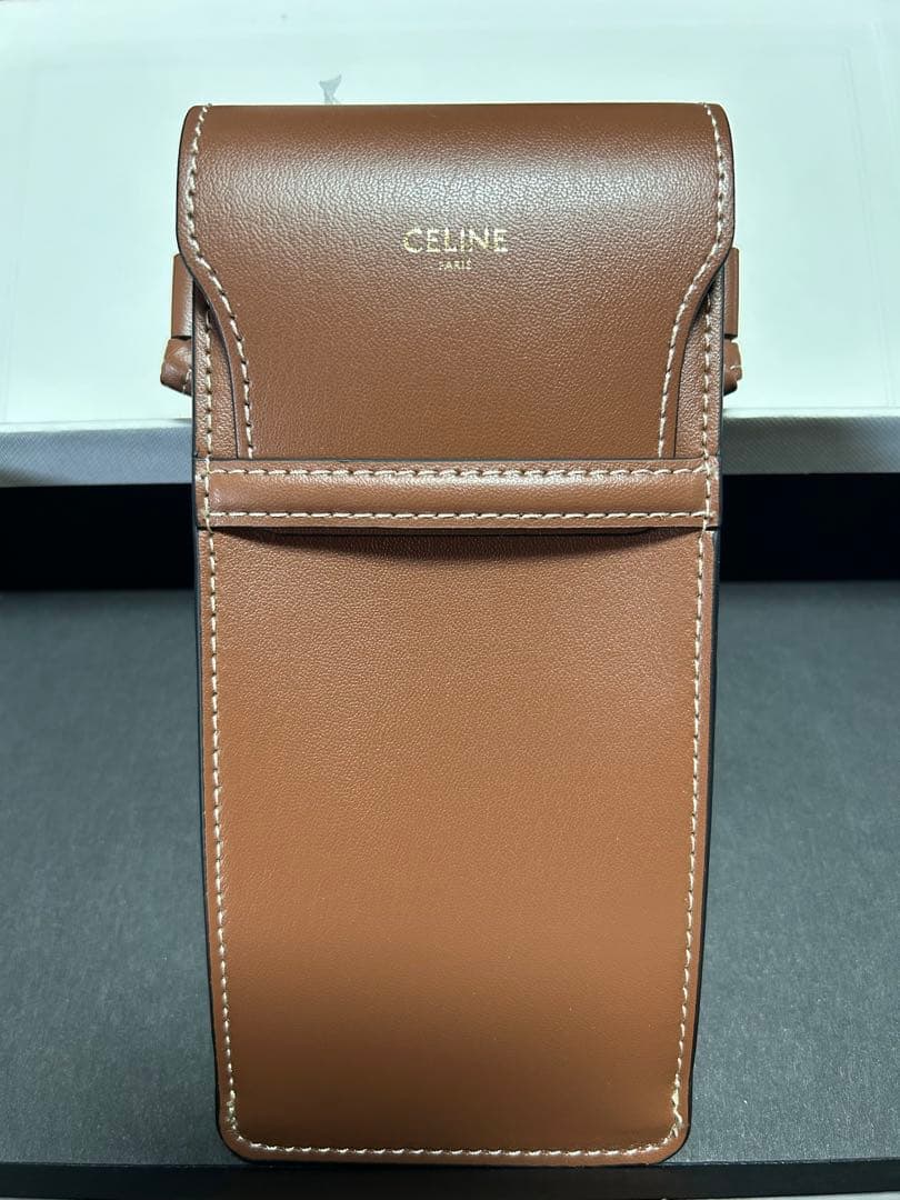 鴎*様 CELINE スマホショルダーバッグ ブラウン サングラス ケース ポー