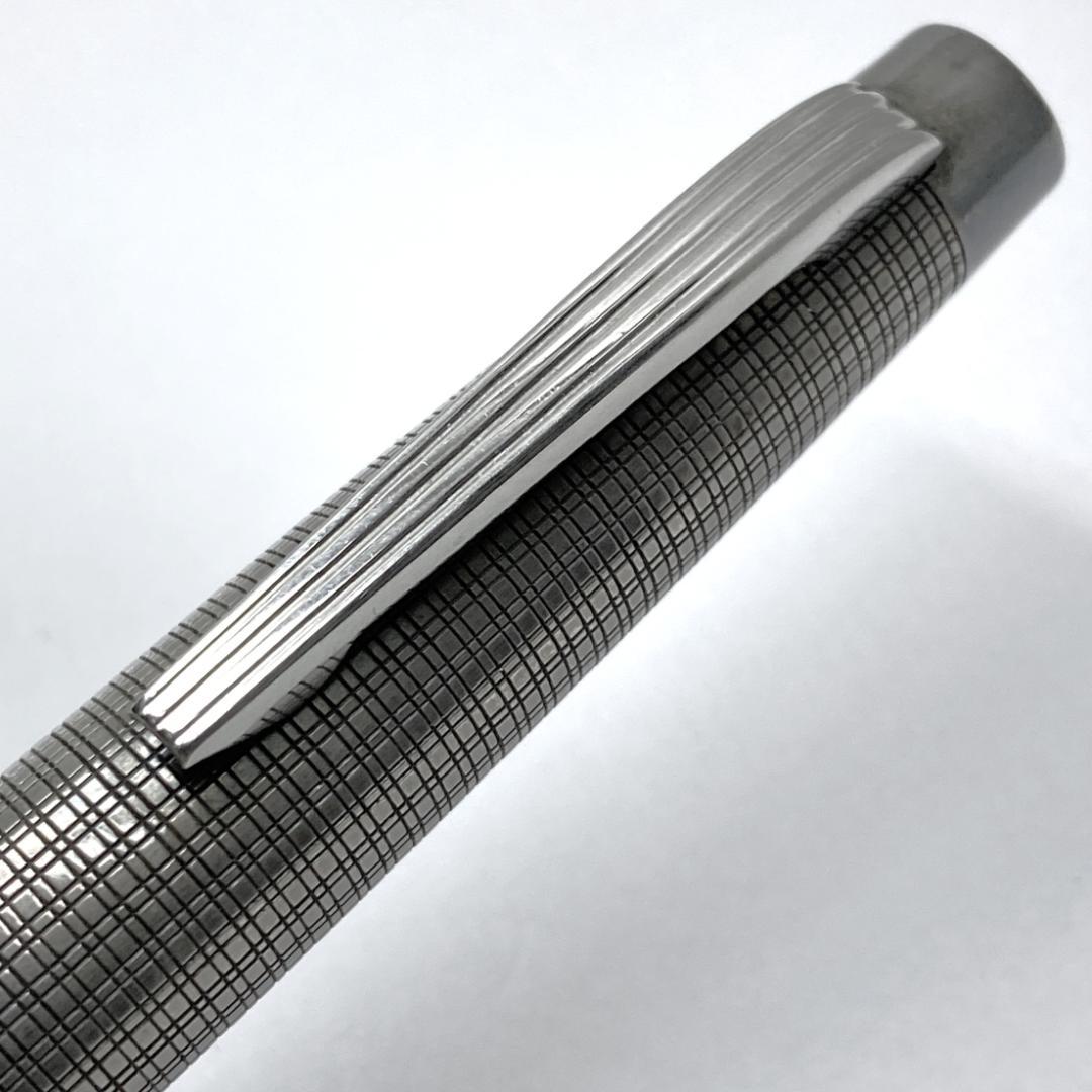 銀製 14KWG プラチナ万年筆 本軸 スターリングシルバー