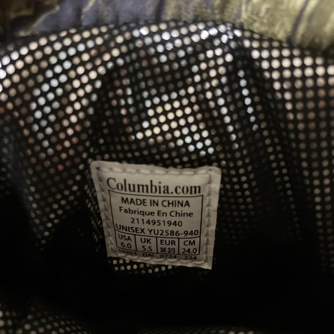 Columbia イエローテイル 防水 ブーツ オムニヒート　24cm