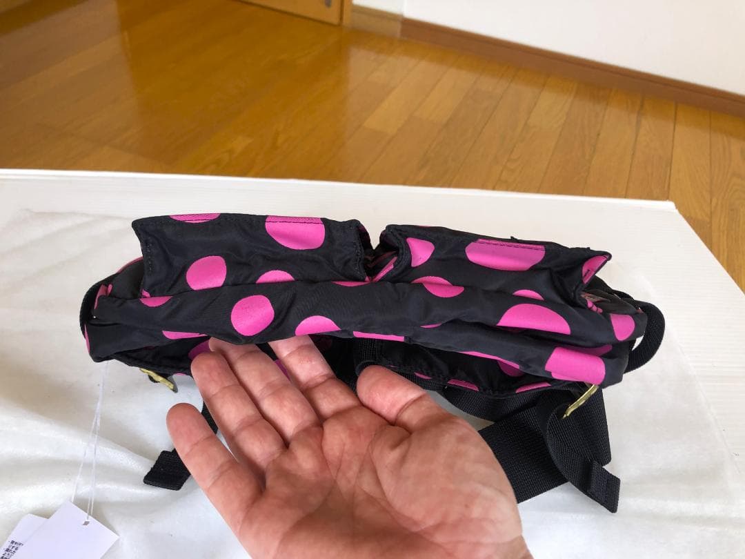 美品　ポーター　草間彌生　ウエスト　ポーチ　ボディー　バッグ　タンカー　旅行