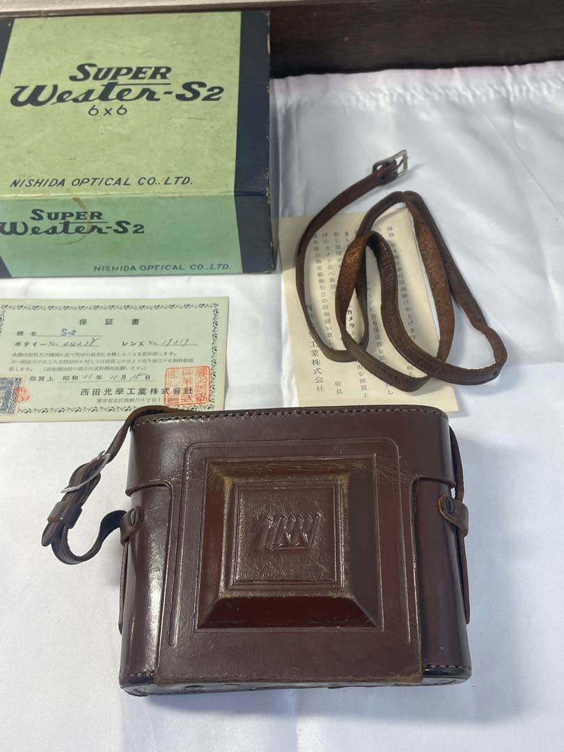 NKK西田光学 ウェスターフィルムカメラ　蛇腹カメラ Wester S-2