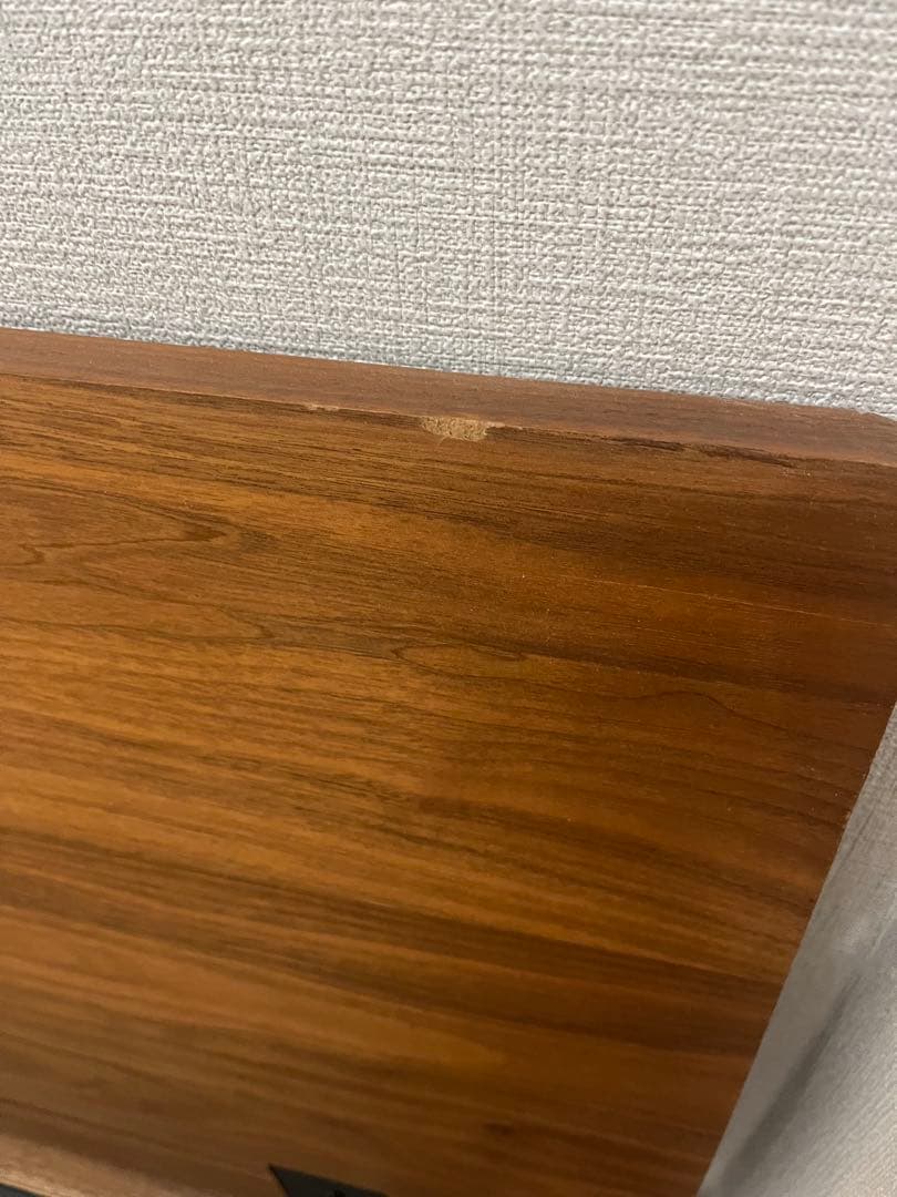 無印良品　ウォールナット　シングル　ベッドフレーム